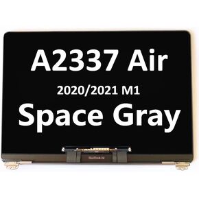 جديد لجهاز MacBook Air A2337 M1 2020 EMC3598 مجموعة شاشة LCD رمادية اللون in Kuwait