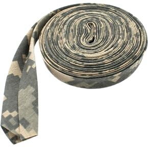 Double-fold Bias Tape 1/2" Wide ~ Poly Cotton (5 Yards, Camouflage)