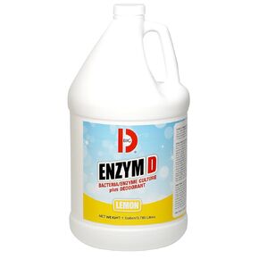 Big D 1500 Enzym D Digester Deodorant, Lemon Fragrance, 1 Gallon (Pack of 4) - Breaks down organic waste and destroys odors - Ideal for use on urine in restrooms and carpets