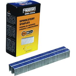 Freeman US2258 22-Gauge 5/8" Glue Collated Upholstery Staples with 3/8" Crown (5000 Count)