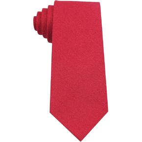 Mens Regular Width Color Linen Neckties - Standard and Extra Long Tie in Saudi Arabia