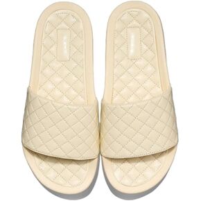 APL: Athletic Propulsion Labs Women's Lusso Slide, Vanilla, 8