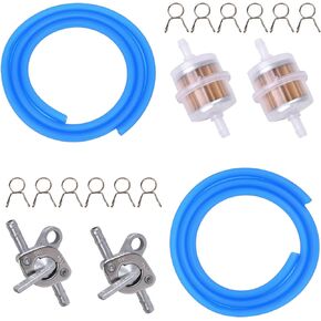 3/16" Fuel Line Kit for GY6 50cc 90cc 110cc 125cc 150cc 139QMB 157QMJ SSR110 SSR125 CRF50 XR50 for Trailmaster 150 XRS Go Kart for Apollo for Tao Tao Moped Pit Dirt Bike ATV Scooter Motorcycle Quad