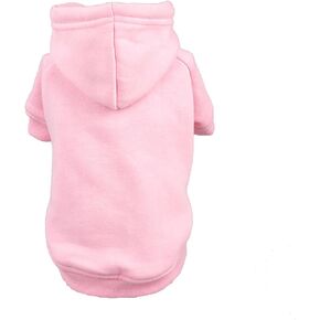 Petmingham Pet Clothes for Dog Cat Puppy Hoodies Coat Fleece Sweatshirt Warm Sweater Dog Outfits Black X-Small