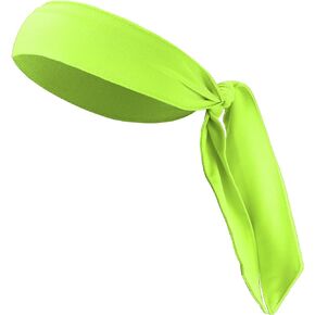 VOCOSTE 1 Pcs Adjustable Soft Sport Headband, Sweat Wicking Gym Tennis Tie Sweatband for Men Women,