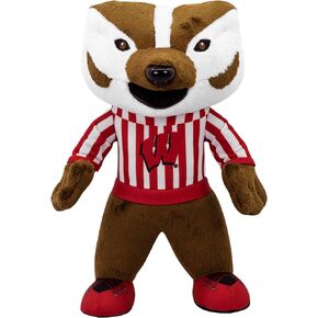 Bleacher Creatures Wisconsin Badgers Bucky Badger 10" Mascot Plush Figure - A Mascot for Play or Display