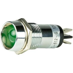 BEP 12V Pilot Indicator Green LED Light