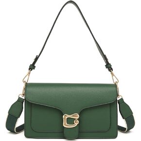 Travistar Crossbody Bags for Women Trendy - Small Cross Body Purse Shoulder Bag Leather Handbags Evening Clutch with 2 Straps