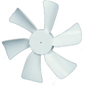 Ventmate 65485 White 6" Replacement Ventline/Jensen Fan Blade with 0.125" Round Bore