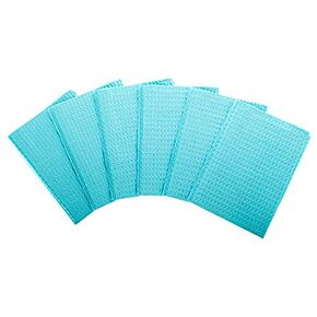 DENTAL BIBS SHEETS Thick 3 ply 13"x 17" 50-PACK Blue Tattoo Supply