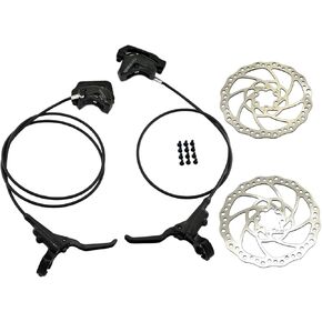 Tektro HD-M750 طقم فرامل قرصية هيدروليكية 4 مكابس مع دوار 180 مم، MH2008 in Kuwait