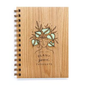 Plant Good Thoughts Gratitude Journal for Women Blank Pages [Inspirational Notebook for Mom, Contentment, Pregnancy, My Daily Prayer, Positivity, Mindfulness, Wellness, Health, Made in the USA]
