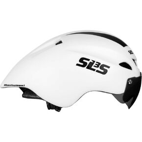 خوذة الترياتلون SLS3 - خوذة دراجة هوائية مع قناع درع قابل للإزالة للتجربة الزمنية TT - خوذة هوائية خفيفة الوزن خوذات ركوب الدراجات على الطرق الترياتلون للرجال/النساء - مقاس واحد 21-23 بوصة in Kuwait