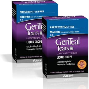 GenTeal Moderate Dry Eye Relief, Lubricant Eye Drops - .5 fl oz