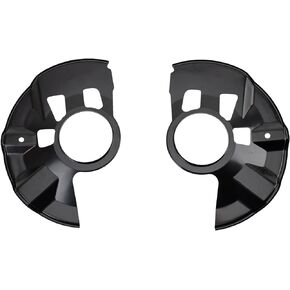 TRQ Front Brake Dust Shield Set Compatible with 2006-2012 Ford Fusion MKZ Milan