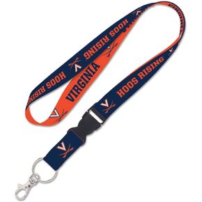 Virginia Cavaliers HOOS RISING Lanyard w/detachable buckle 1"
