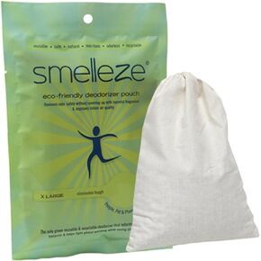SMELLEZE Reusable Corpse Smell Deodorizer Pouch - Deodorizes Homes, Morgues, Funeral Homes, Hospitals, Nursing Homes, Ambulances, Body Bags & Furniture, 150 Sq. Ft. Coverage