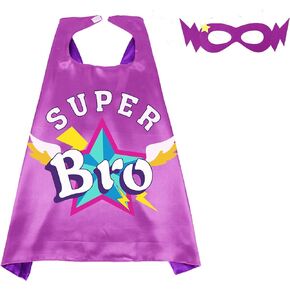 D.Q.Z Superhero-Cape for Kids with Mask,Big Brother Gifts Boys' Role Play Birthday Family Baby Shower Gifts