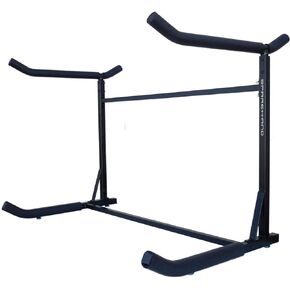SPAREHAND Catalina Freestanding Double Storage Rack System for 2 Kayaks, 2 SUPs, or Canoe