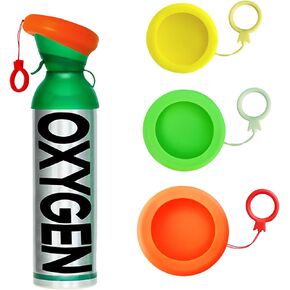 Silicone Oxygen Canister Lids, Portable Oxygen Can Saver Cover, Keep Canned Oxygen Cylinder Tops Clean. Applicable to 3 Liter, 5 Liter, 10 Liter O2 Canister.