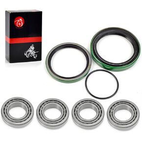 Front Wheel Bearings & Seals Kit Compatible with Polaris Sportsman 335 400 500 Magnum 325 425 500 Scrambler 400 500 Worker 335 500 Big Boss 400L 500 3554506 3554509 3610019 3610028 3554507