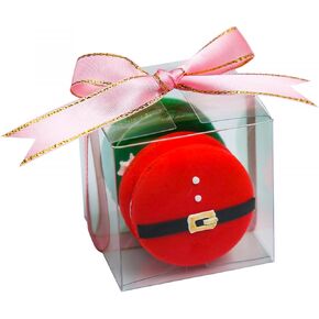 RomanticBaking 50 Pack Bulk 2x2x2 Inch Clear Gift Boxes Macaron Boxes Gift Boxes Small Chocolate Bomb Boxes Birthday Wedding Party Favor Boxes
