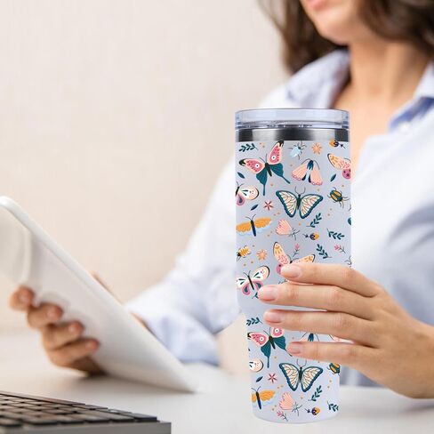 UV DTF Cup Wrap - 3 Set Flower UV DTF Cup Wraps for 40 oz Tumbler Butterfly Uvdtf Cup Wraps Plant Personalized Waterproof UV DTF Wraps for Glass Cups Wood Crafts in Kuwait