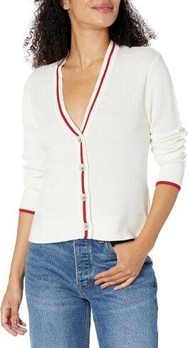 Club Monaco Women's Contrast Trim Cardigan in Saudi Arabia