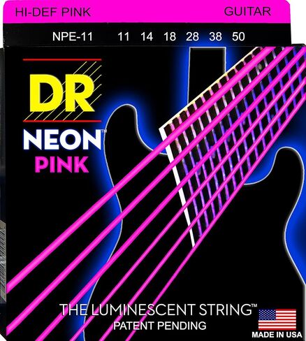 أوتار جيتار كهربائي HI-DEF NEON من DR (NPE-11) in Saudi Arabia
