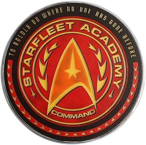 شاحن Star Trek اللاسلكي مع بطارية احتياطية مدمجة للشحن السلكي واللاسلكي عبر USB. شاحن هاتف محمول مع شعار مضاء بالزجاج الملون. هدايا ستار تريك والمقتنيات والأدوات in Kuwait