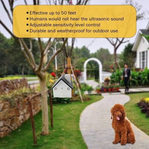 جهاز XSUPER المضاد للنباح، جهاز التحكم في النباح في الهواء الطلق مع تحكم في مستوى الموجات فوق الصوتية قابل للتعديل، منتجات تدريب الحيوانات الأليفة لمنع نباح الكلاب in Kuwait