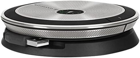 Sennheiser SP 10 (506047) - Sound-Enhanced, User-Friendly Mobile Speaker Phone | For Desk/Mobile Phone & Softphone/PC Connection | with Omni-Directional Microphone & Major UC Platform Compatibility in Saudi Arabia