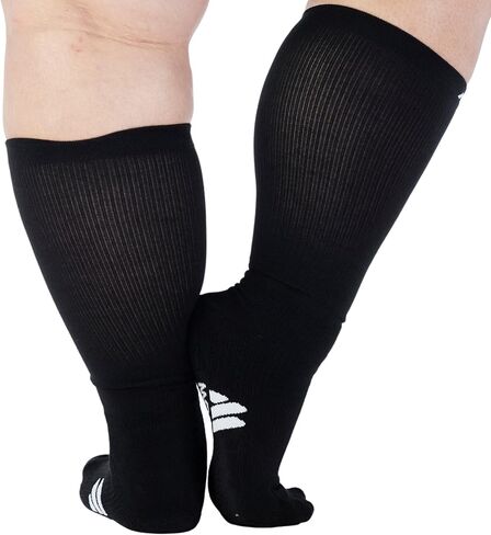 جوارب موجو كول ماكس الضاغطة 20-30 مم زئبق، مقاس كبير 2XL-5XL للرجال والنساء - الوذمة والدوالي وتخفيف التورم in Kuwait