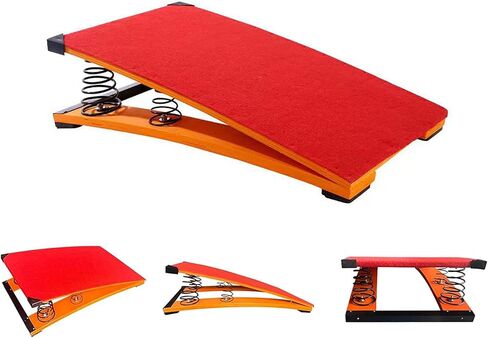 XIJIXILI Gymnastics Springboard for Kids Vaulting Training Fitnes Playing, Portable Curved Spring Board, Children's Springboard Combination, Gymnastics Equipment Suitable for Vaulting and Playing Basketball in Saudi Arabia