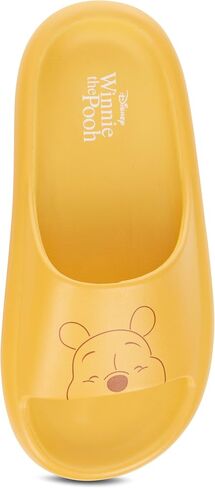 Disney Ladies Winnie the Pooh Slides - Ladies Classic Winnie the Pooh Comfort Foam Slide Sandals Winnie the Pooh Slip On Slides in Saudi Arabia