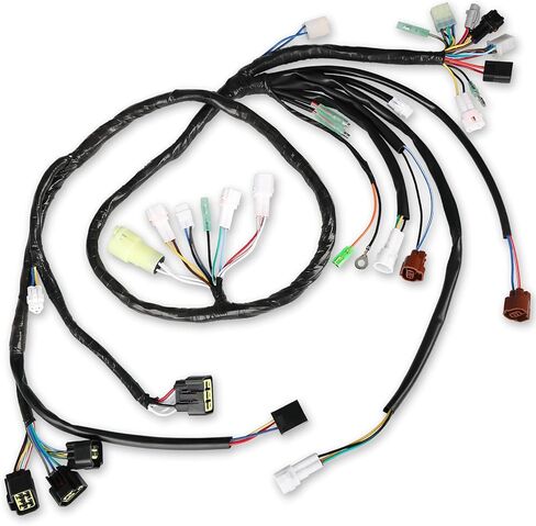 SKYJDM Main Wire Harness Assy Compatible with 2002-2004 Yamaha Raptor 660R YFM660R Replacement for 5LP-82590-10-00 in Saudi Arabia