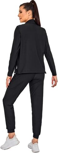 REEDBEEK Sauna Suit Weight Loss Hot Sweat Suits Sauna Pants with Pockets Gym Workout Exercise for Women in Saudi Arabia