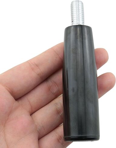 TAODAN 2 قطعة دوارة من خلال مقبض الثقب مقبض كرنك 25 × 80 مم مقبض مدبب للمخرطة مقبض ملولب مناسب لطباعة آلات النجارة ومعدات تغليف المواد الغذائية وأدوات الأجهزة in Kuwait