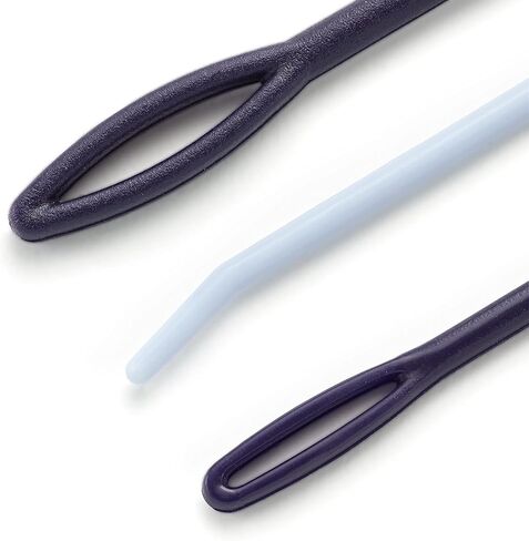 Prym Plastic Wool, Assorted, 3 pc Hand Needles, 10.9 x 4.9 x 0.02 cm, Multicolor, 3 Count in Saudi Arabia