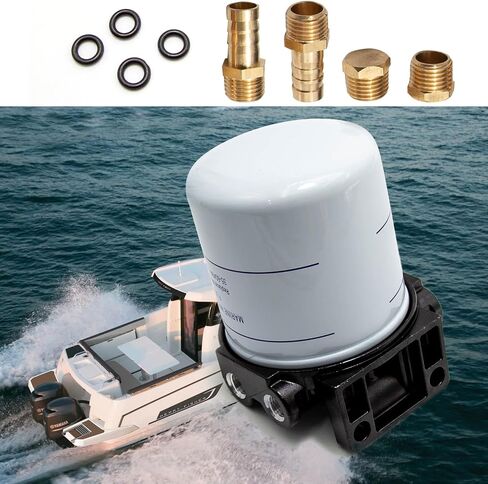 مجموعة فاصل مياه الوقود Hoypeyfiy، استبدال فاصل وقود المياه للسيارات لـ Mercruiser 35-807172، 35-60494-1، 35-802893Q01، 35-55501، 35-57250، 35-806771، 35-802893T، ABB-FUELF- IL-TR . in Kuwait