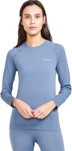 Craft Sportswear Women's Core Dry Active Comfort LS | Long Sleeve Baselayer Top | Great for Skiing & Trekking in Saudi Arabia