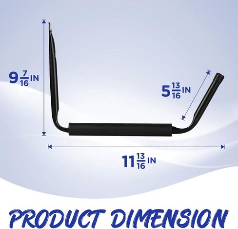 Yes4All Heavy Duty Surfboard/Kayak Wallmount Rack/Garage Storage Heavy Duty Hooks/Indoor and Outdoor Canoe Hook in Saudi Arabia