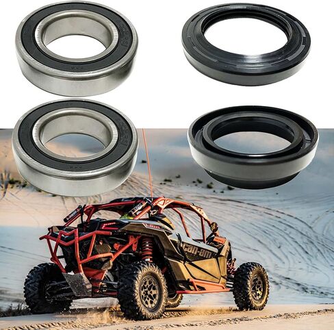 SUONE Wheel Bearings and Seals Kit Fit for Yamaha Rhino 450 660 700(2004-2013) Include HiSUN UTV 400 500 700 Massimo Bennche Coleman Supermach in Saudi Arabia