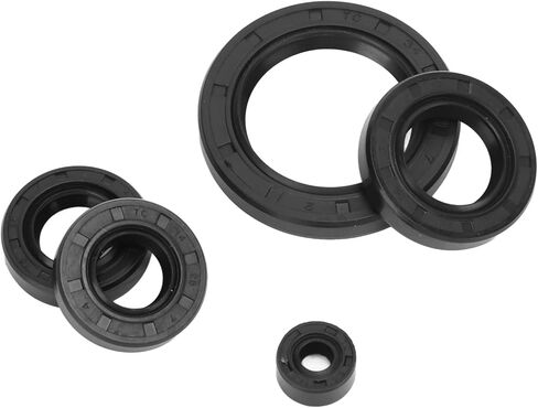 مجموعة ختم زيت المحرك Tbest، 5 قطع مجموعة ختم زيت العمود المرفقي المطاطية للمحركات الصينية 125cc 150cc 200cc 250cc المستقيمة ATV Go Kart Quad Pit Dirt Bike in Kuwait