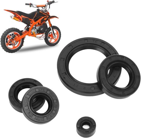 مجموعة ختم زيت المحرك Tbest، 5 قطع مجموعة ختم زيت العمود المرفقي المطاطية للمحركات الصينية 125cc 150cc 200cc 250cc المستقيمة ATV Go Kart Quad Pit Dirt Bike in Kuwait