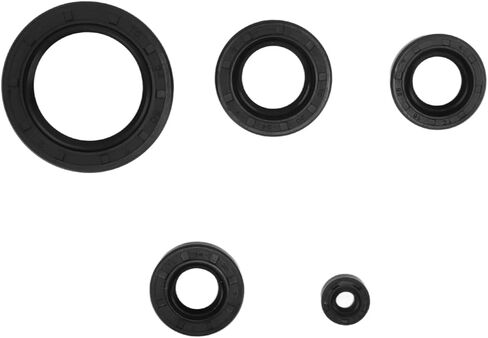 مجموعة ختم زيت المحرك Tbest، 5 قطع مجموعة ختم زيت العمود المرفقي المطاطية للمحركات الصينية 125cc 150cc 200cc 250cc المستقيمة ATV Go Kart Quad Pit Dirt Bike in Kuwait