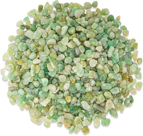 1 Pound Tumbled Turquoise Chips - Crushed Crystals Perfect for Home Decoration & Decor Jewelry Making Chakra Healing Meditation Wicca Vases & Plants - Irregular Shaped Pieces in Saudi Arabia
