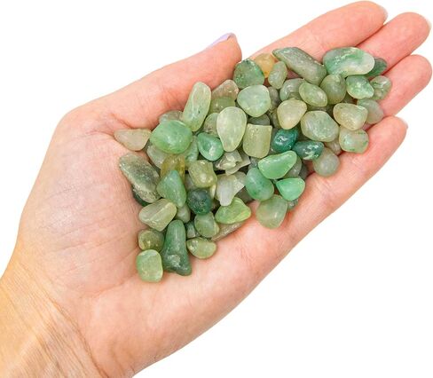 1 Pound Tumbled Turquoise Chips - Crushed Crystals Perfect for Home Decoration & Decor Jewelry Making Chakra Healing Meditation Wicca Vases & Plants - Irregular Shaped Pieces in Saudi Arabia