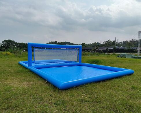 Toqko 33ft Inflatable Volleyball Pool Water Game Volleyball Net Backyard Beach Game with 800w Air Pump, Water Volleyball Field in Saudi Arabia