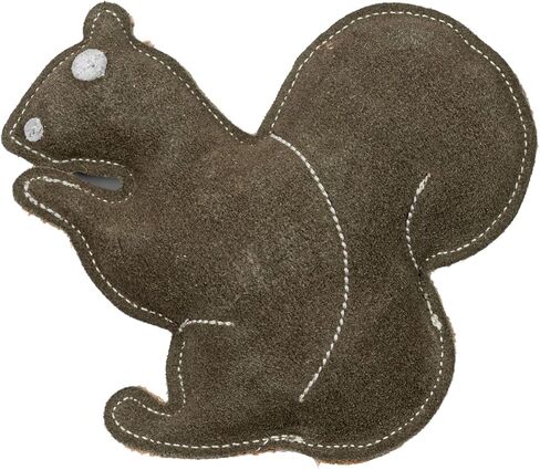 Frezco Elephant Dog Toy | Handmade with Natural Suede Leather | Ideal for Teething, Puppy, Small and Medium Dogs | 100% Stuffed with Coconut Fibres in Saudi Arabia